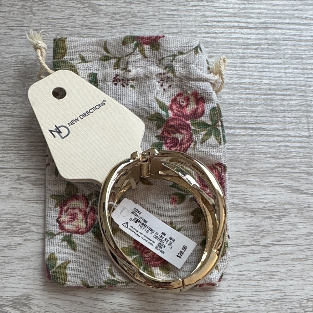 New Directions Gold Bracelet